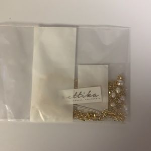 Ettika double layer necklace NWT